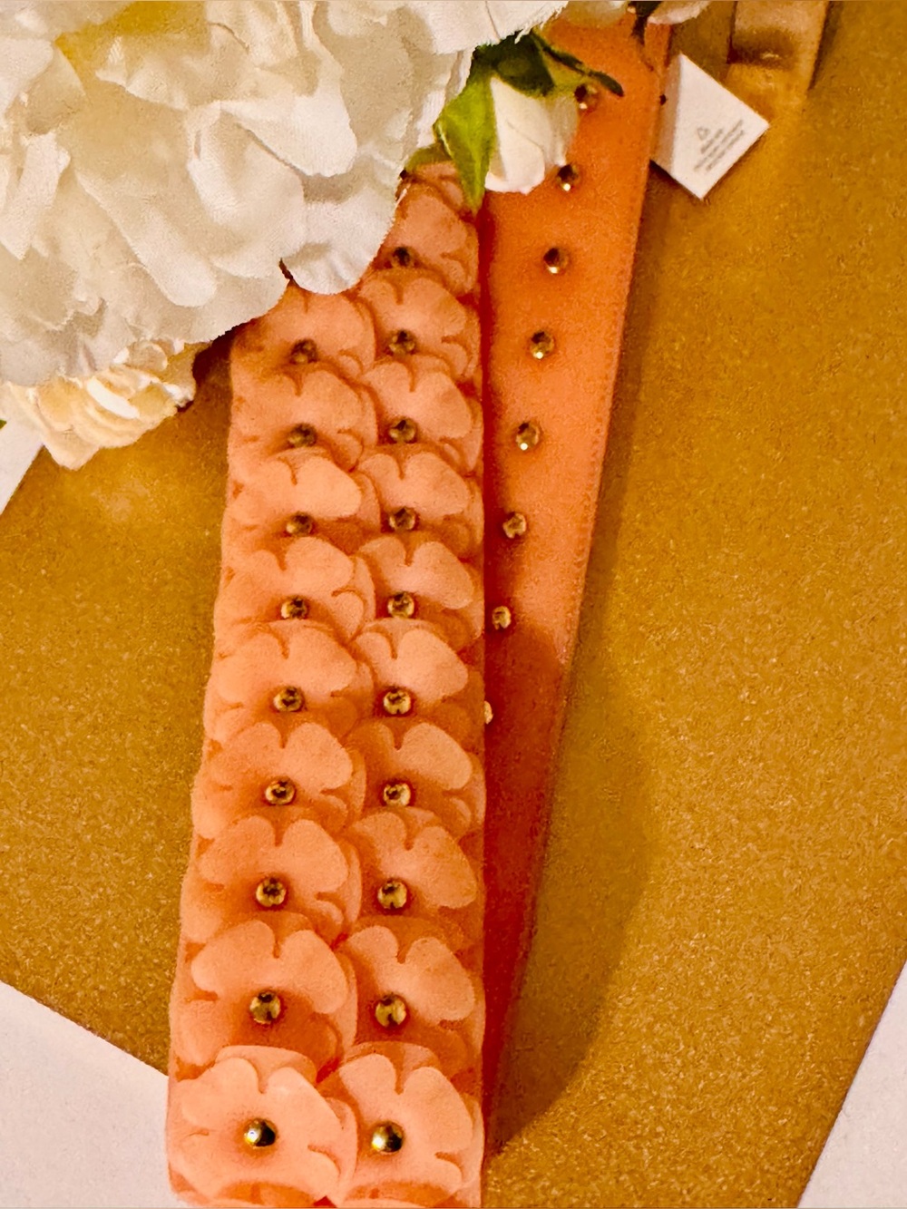 RARE BURBERRY flower petal belt.. - Picture 4 of 9